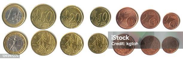 유로 동전 0명에 대한 스톡 사진 및 기타 이미지 - 0명, 금융, 기업 비즈니스