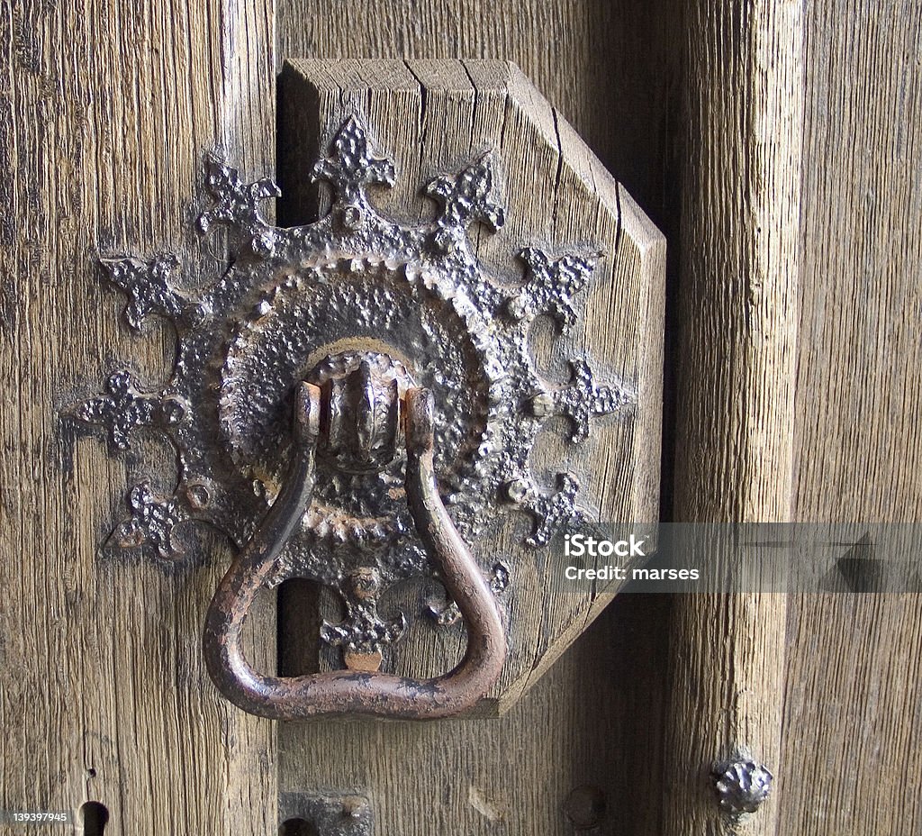 Klamka drzwi - Zbiór zdjęć royalty-free (Bez ludzi)