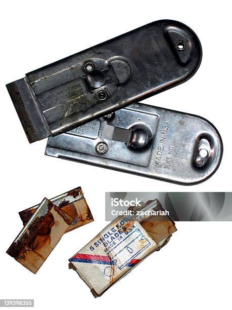 Rusty Scraper Rusty Scraper And Razor Blades Stock Photo - Download Image Now - Ice ...