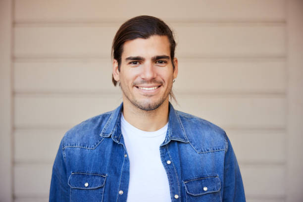 istock Headshot of a handsome man. 1393986032