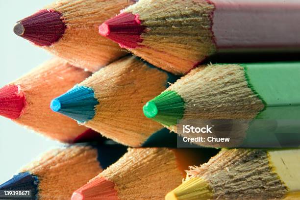 Foto de Lápis Coloridos e mais fotos de stock de Abstrato - Abstrato, Aprender, Arranjar