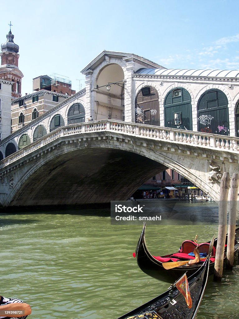 Мост Риальто-Венеция - Стоковые фото Архитектура роялти-фри