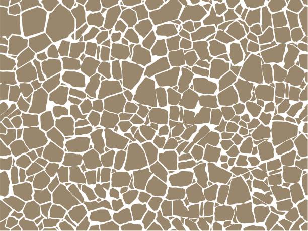 ilustrações de stock, clip art, desenhos animados e ícones de randomly arranged tiles. a wall of a building. sidewalks. (seamless) - rock stone stack textured