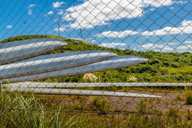 istock Windmillls at Countryside Landscape, Uruguay 1393988347