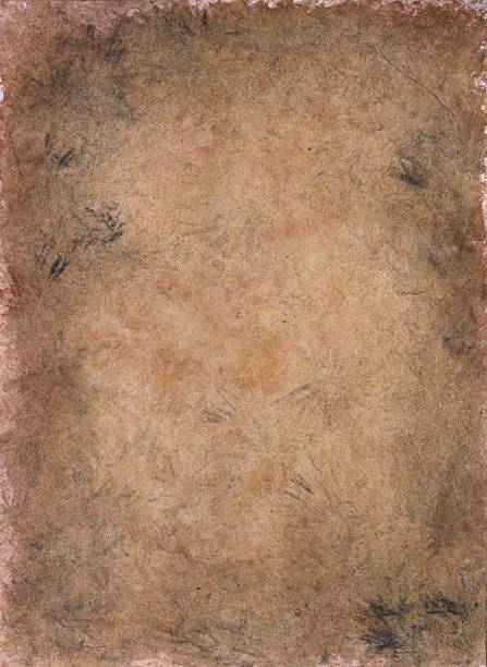 Stained paper texture stock photo