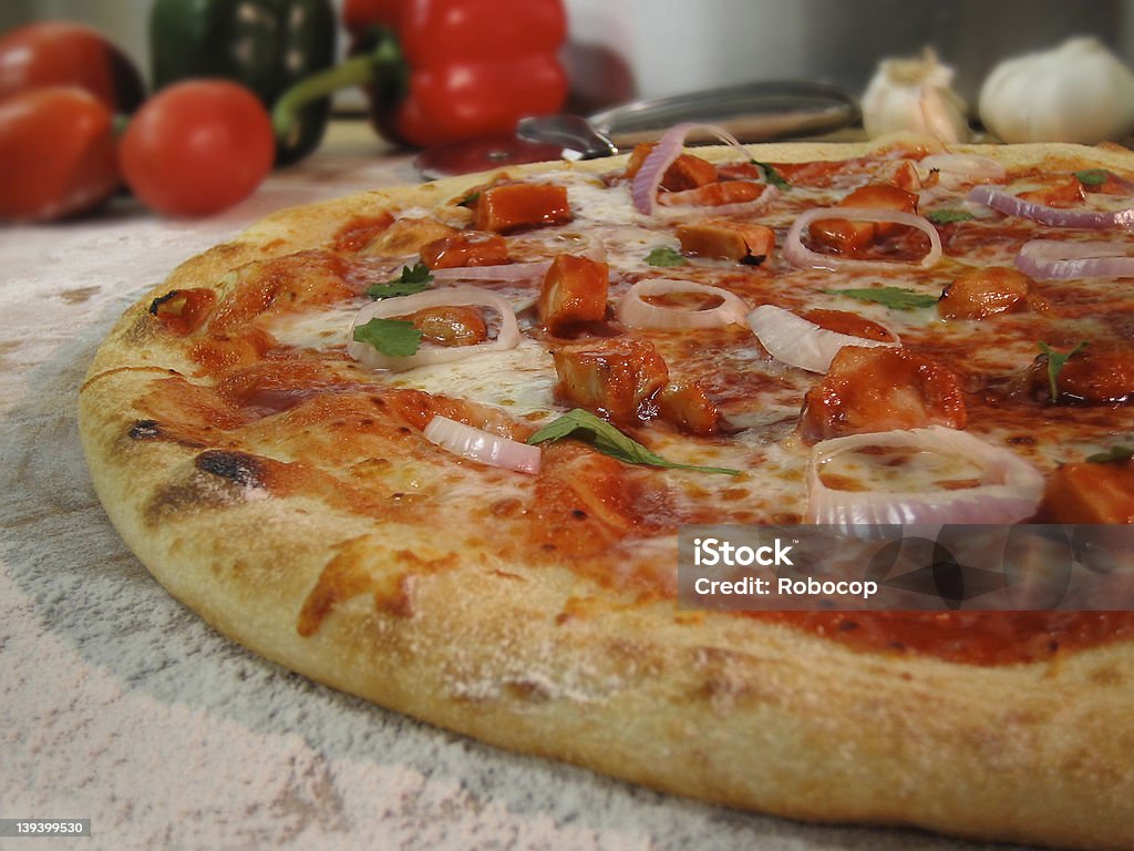 Pizza italiana - 01.jpg-grande - Royalty-free Calor Foto de stock