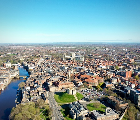 York is a popular tourist destination in the UK due to its historic importance and the York Minster cathedral.