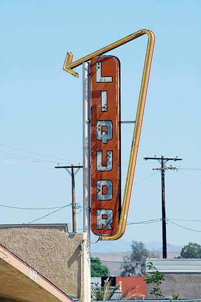 istock Roadside Liquor Store Sign 139399981