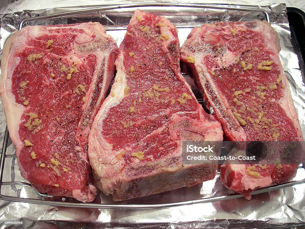 Carne vermelha - Foto de stock de Alho royalty-free