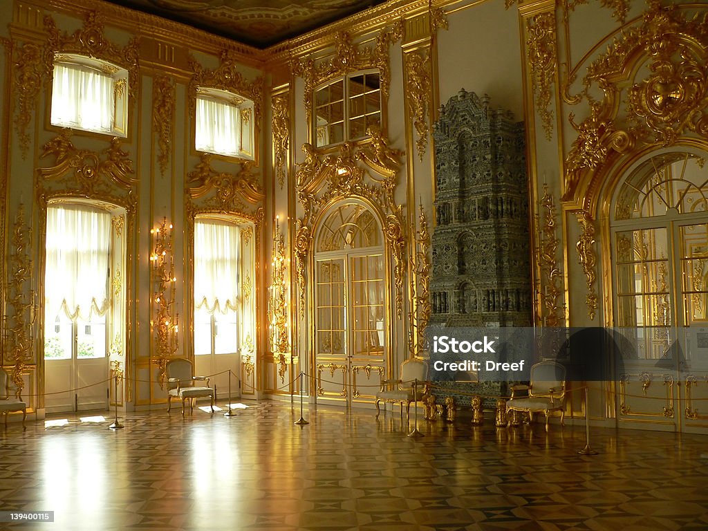 Katherine's Palace hall - Zbiór zdjęć royalty-free (Sala balowa)