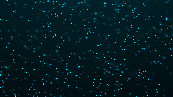 Dust particles. Abstract background of particles. Fantastic llustration. 3d rendering.