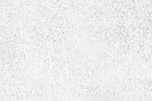 textura de pared exterior pintada de blanco. superficie de guión de guijarros encalados fondo abstracto - rough cast fotografías e imágenes de stock