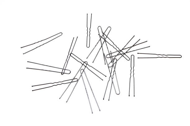 istock Invisible hairpin on a white background 1394011583