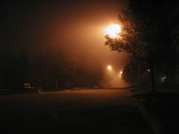 istock Foggy Suburban Street 139402121