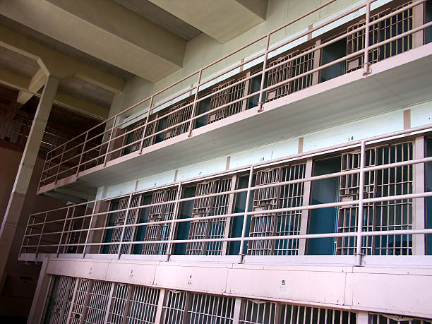 Prison Cells stock photo