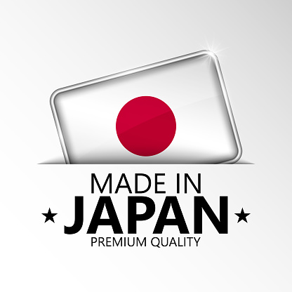 Made In Japan Graphic And Label Stock Illustration - Download Image Now -  Japanese Flag, Close-up, Logo - iStock