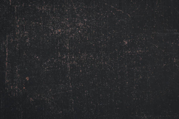 istock Rusty Black Steel Plate Texture Background 1394029051
