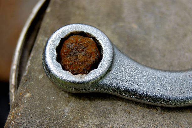 istock New Wrench - Old Bolt 139402968