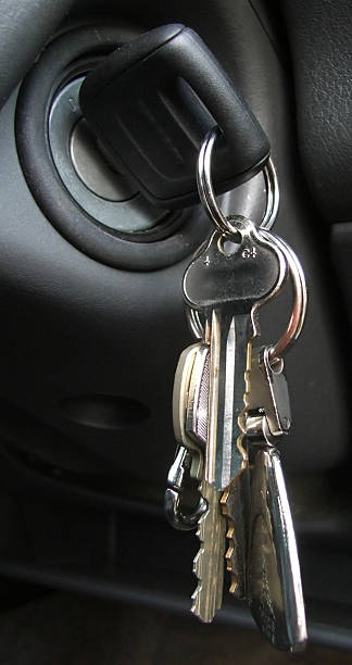 istock Keys - car keys in ignition 139403689