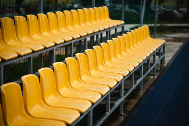 istock Yellow Seats in the stadium 1394037998