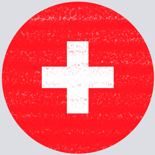 istock Round flag of Switzerland 1394038939