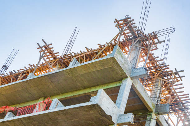 istock Build a hotel complex construction sites Playa del Carmen Mexico. 1394040152