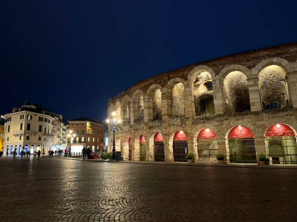 istock Plaza and Arena Verona at night 1394041290