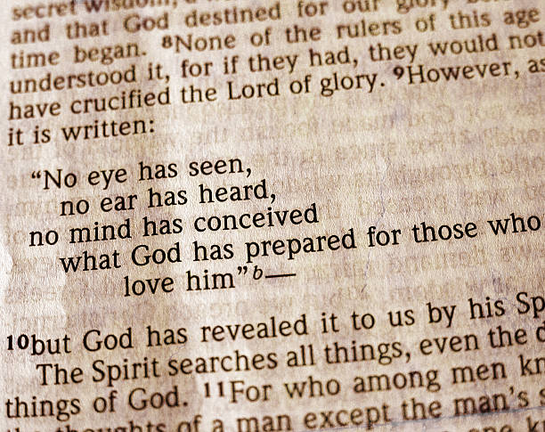istock Bible Passage - 1 Corinthians 2:9 139404340