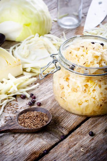 istock Homemade sauerkraut 1394043462