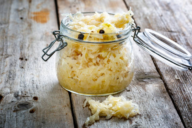 istock Homemade sauerkraut 1394043486