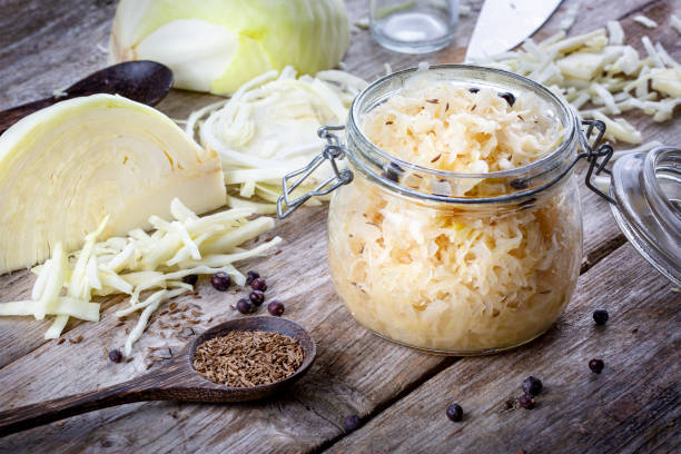 istock Homemade sauerkraut 1394043495