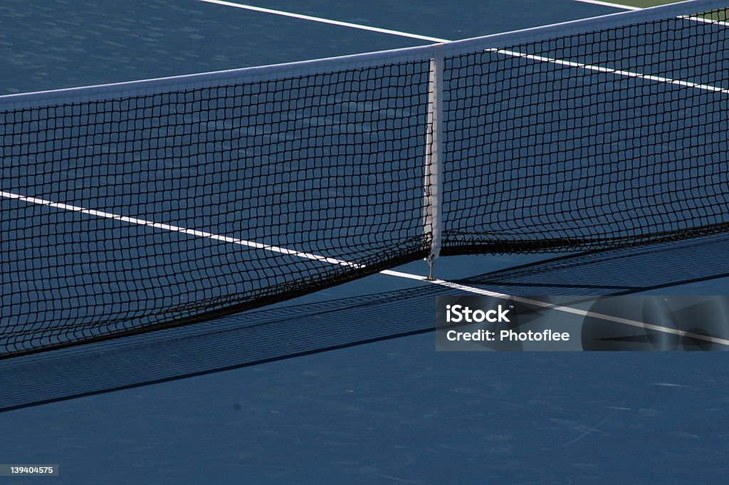 Rete da tennis - Foto stock royalty-free di Ambientazione interna