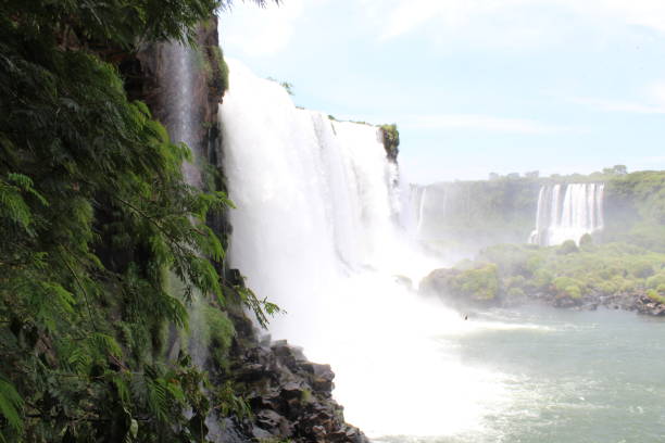istock Water flowing in a waterfall 1394045942