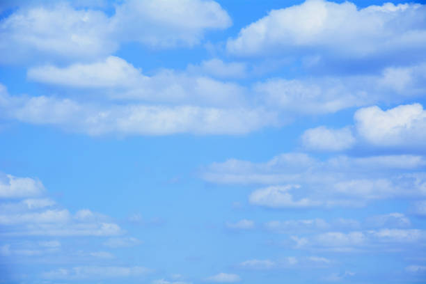 istock Beautiful blue bright skies with big clouds 1394046071