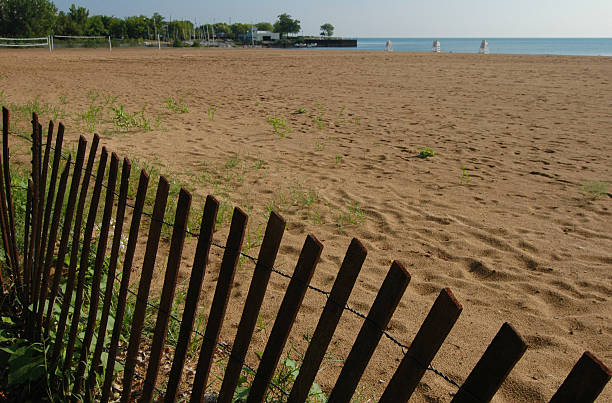 istock Beach and Fence 139404889