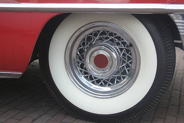 istock Wheel of a Classic Cadillac 139405117