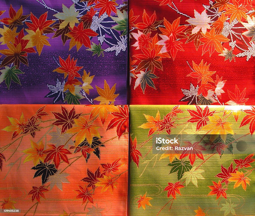 Kimono-Stoff Textur - Lizenzfrei Kimono Stock-Foto