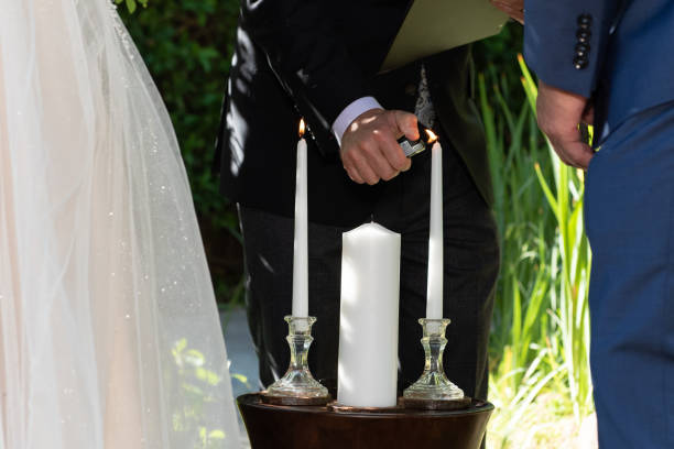 istock Ceremonial props for the altar. 1394057167