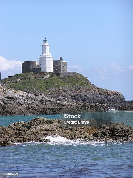 Mumbles Lighthouse 3 Stock Photo - Download Image Now - Architecture, Beach, Beacon