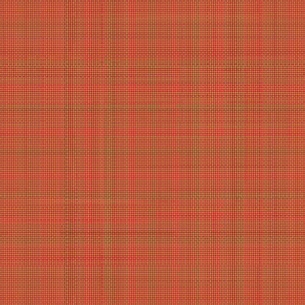 Burlap texture. Sienna indian red seamless rough material design. Linen fabric background. Illustration.