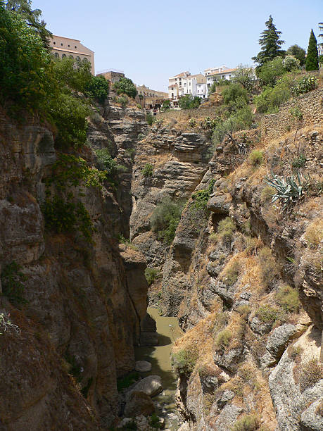 ronda - andalusia ronda inside of village zdjęcia i obrazy z banku zdjęć