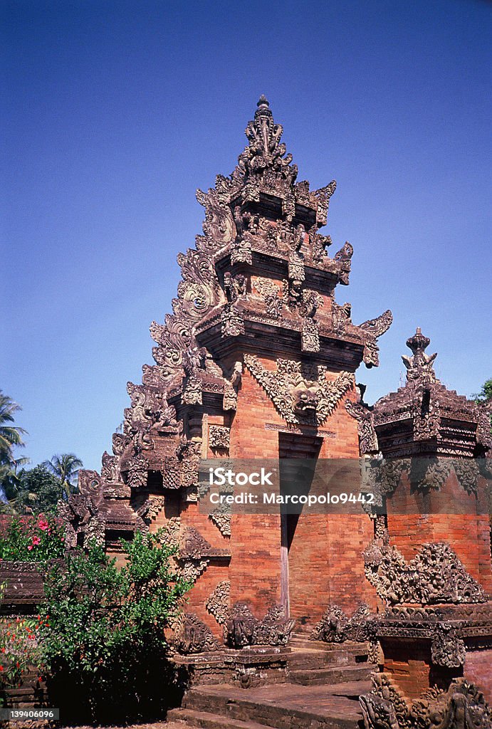 Tempio di Bali - Foto stock royalty-free di Arti e mestieri