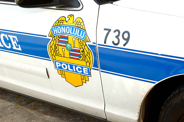 honolulu police stock photo