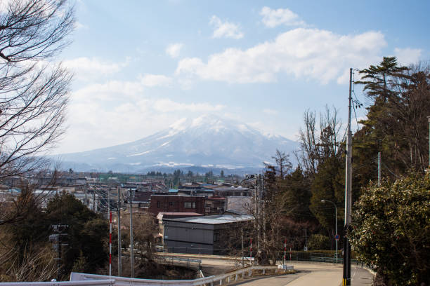istock View of Mount Iwaki 1394077061