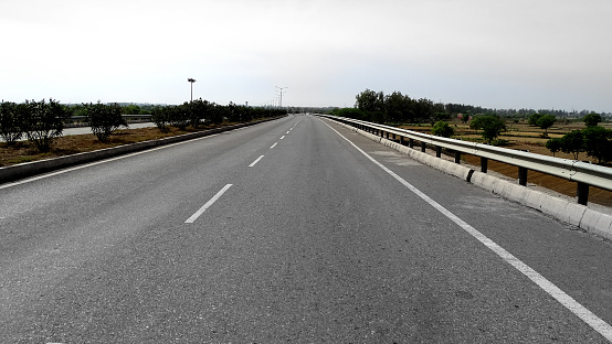 National Highway perspective view.