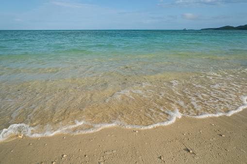 Eef Beach on Kume Island with long sandy beaches