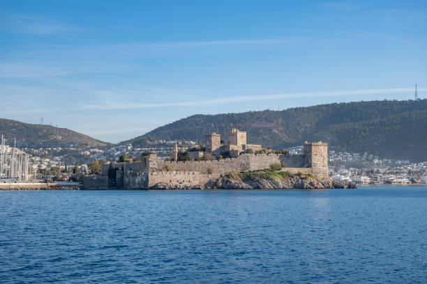 istock Beautiful Bodrum Castle view from the sea 1394116097