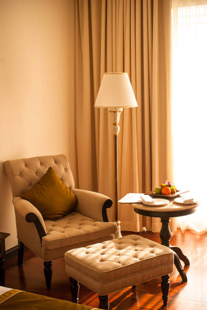 istock Home interior with armchair. 1394117941