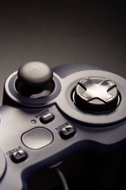 istock Game pad video controller, gamepad with sticks and buttons, Close Up 1394117993