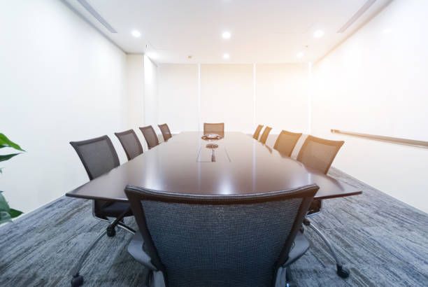 istock Modern board room stock photo 1394121076